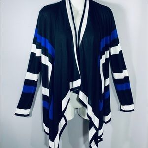 INC Graphic Striped Sweater